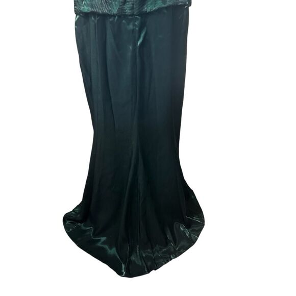 New Alex Evenings 2 Piece Green Dress Jacket Set Wedding Formal Large 12/14 - Picture 11 of 15